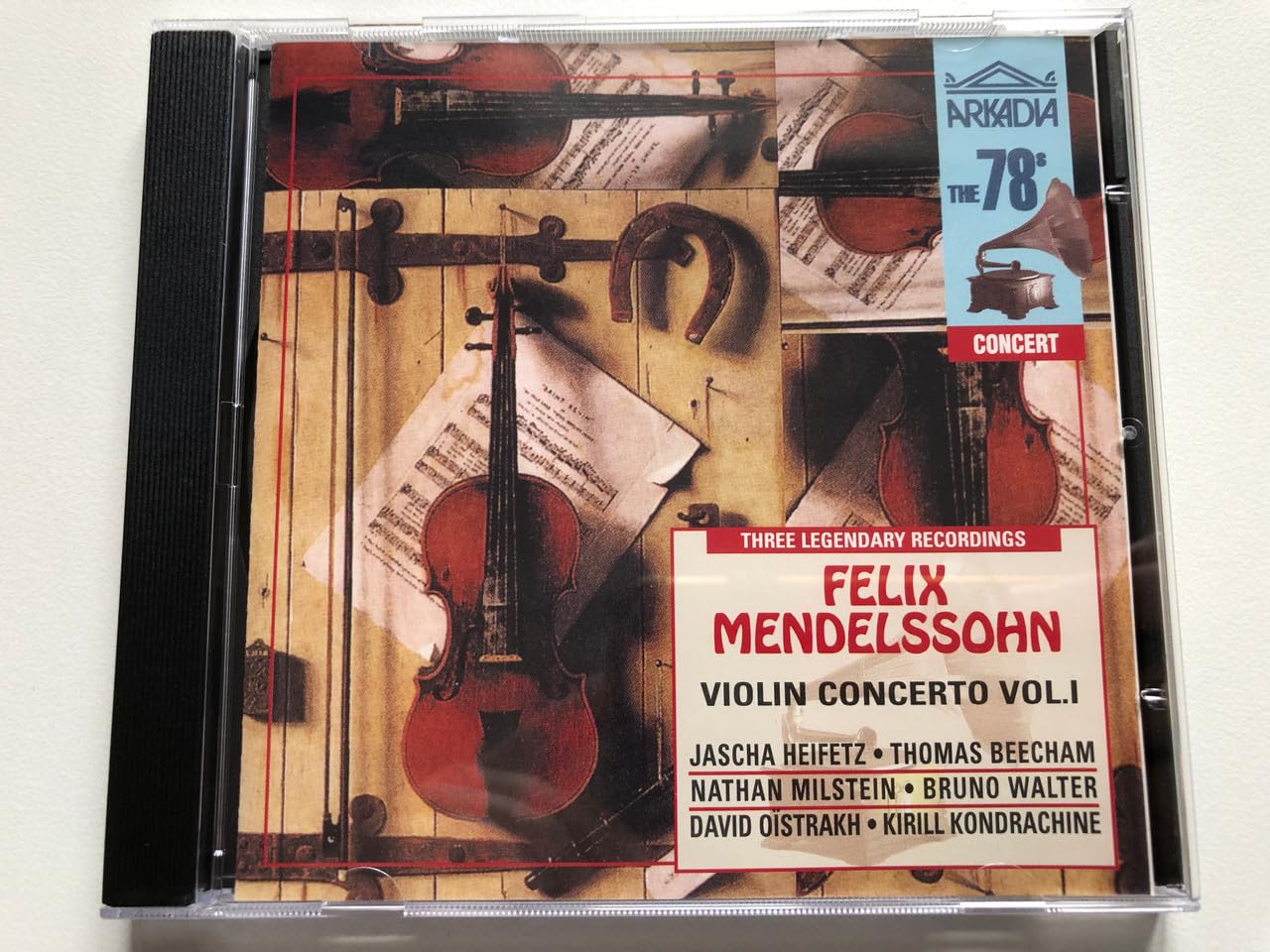 Mendelssohn: Violin Concerto, Op.64, Vol.1 cd