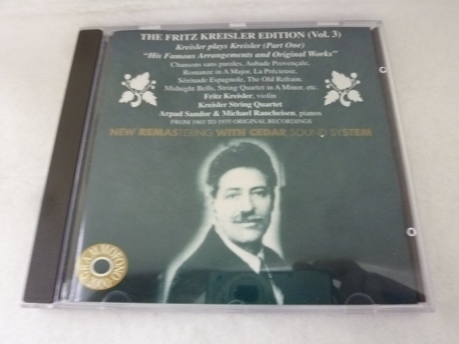 Kreisler Plays Kreisler Vol.1 Classical