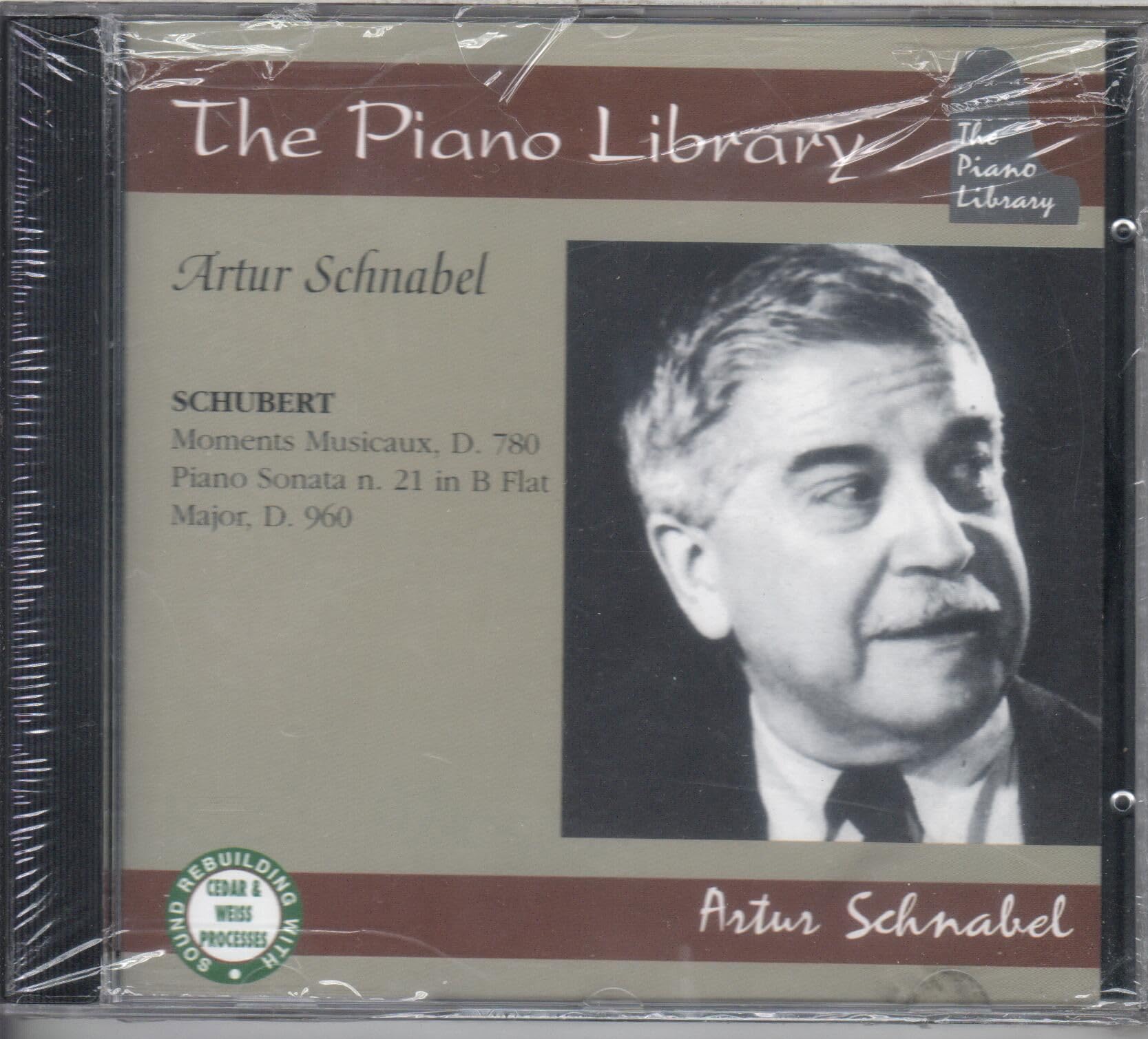 The Piano Library - Artur Schnabel (Aufnahmen 1937 / 1939) Classical