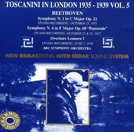 Toscanini In London (1935-1939) Vol Classical