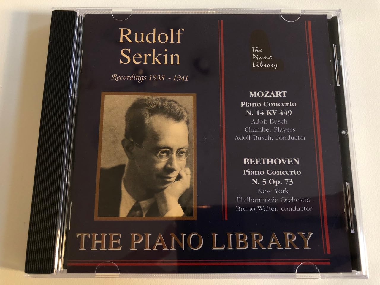The Piano Library - Rudolf Serkin (Aufnahmen 1938 / 1941) Classical
