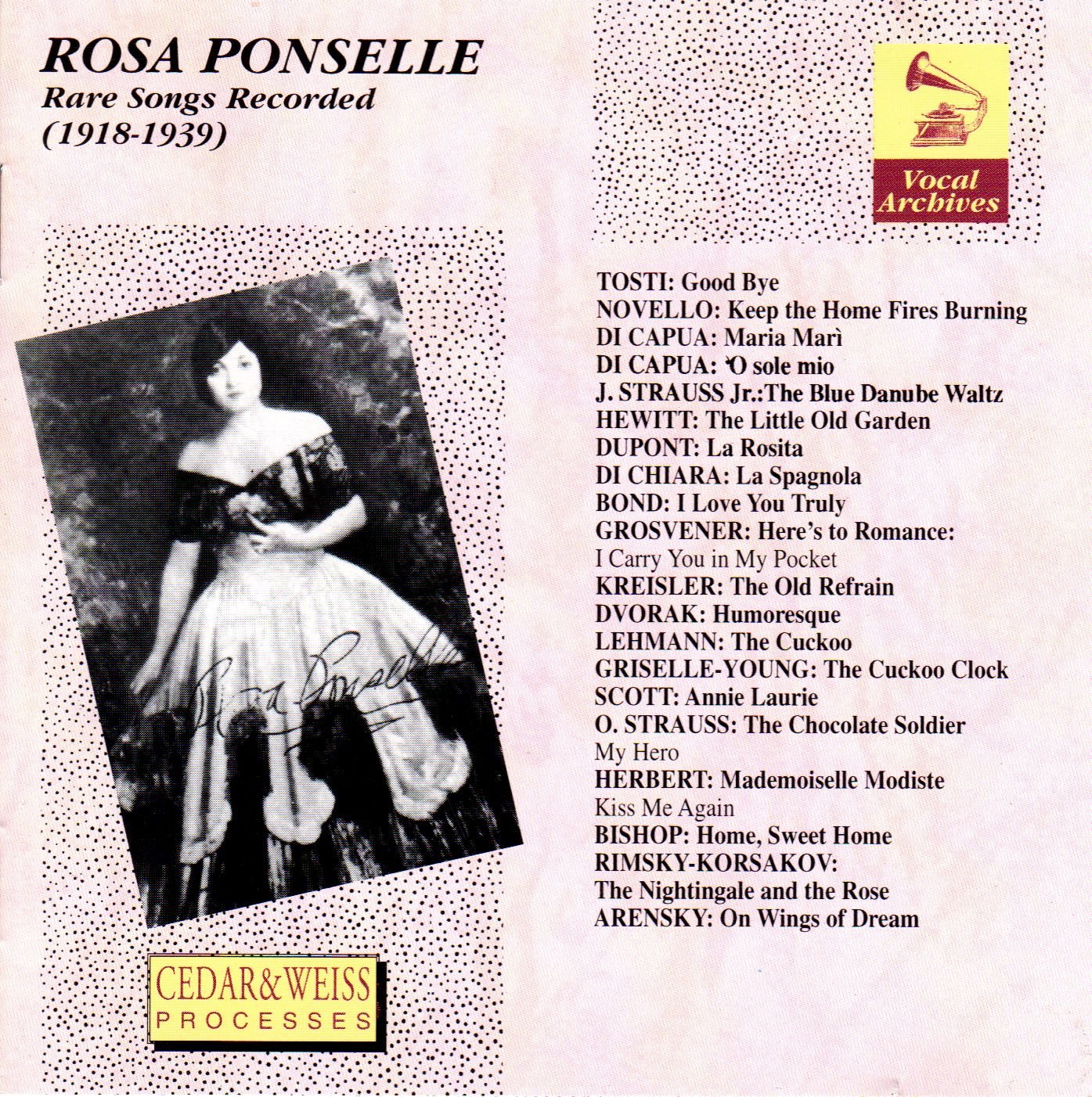 Rare Songs Recorded (1918-39) Classical