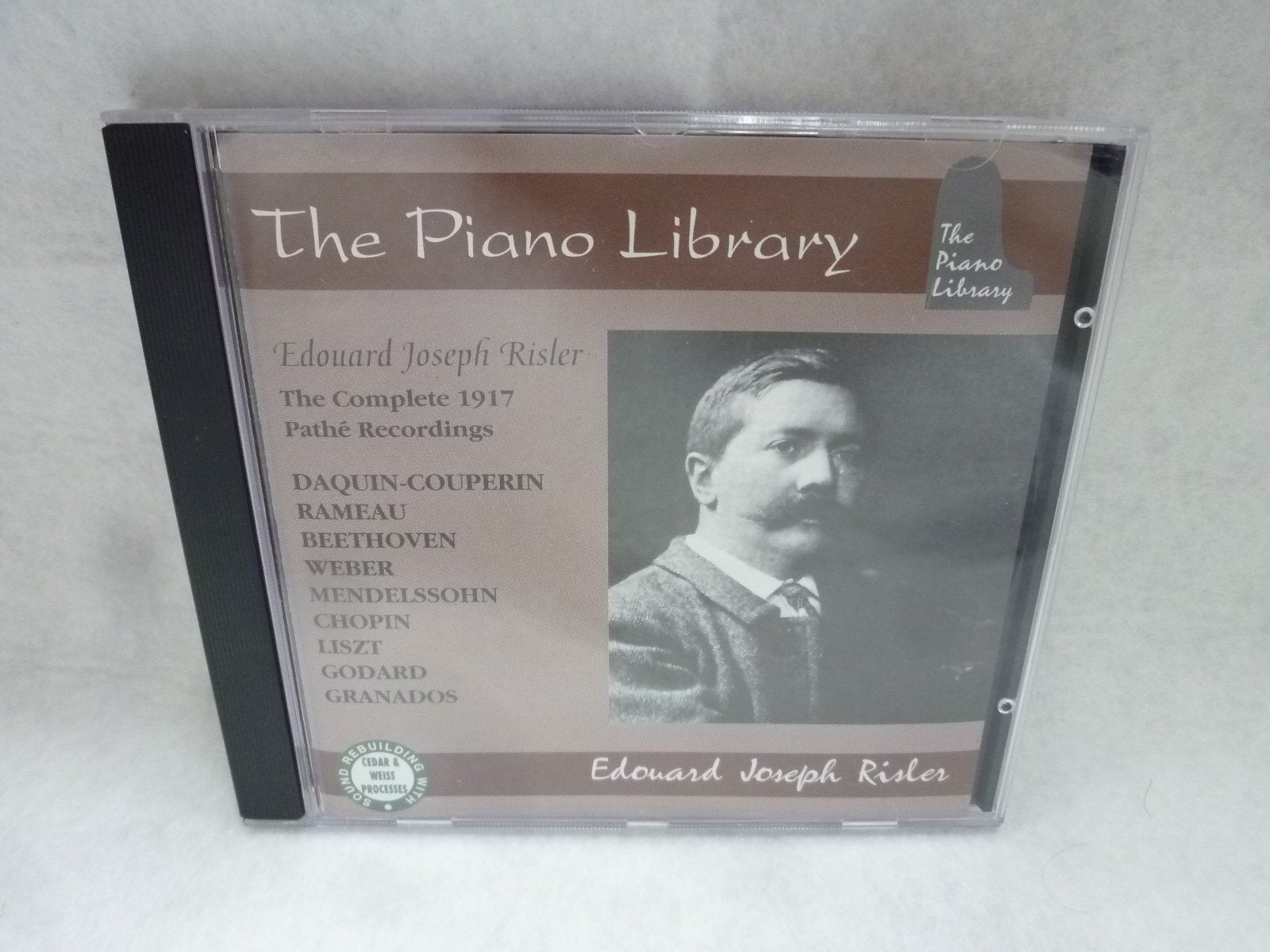 The Piano Library - Edouard Joseph Risler (The Complete 1917 Pathe Recordings) Classical