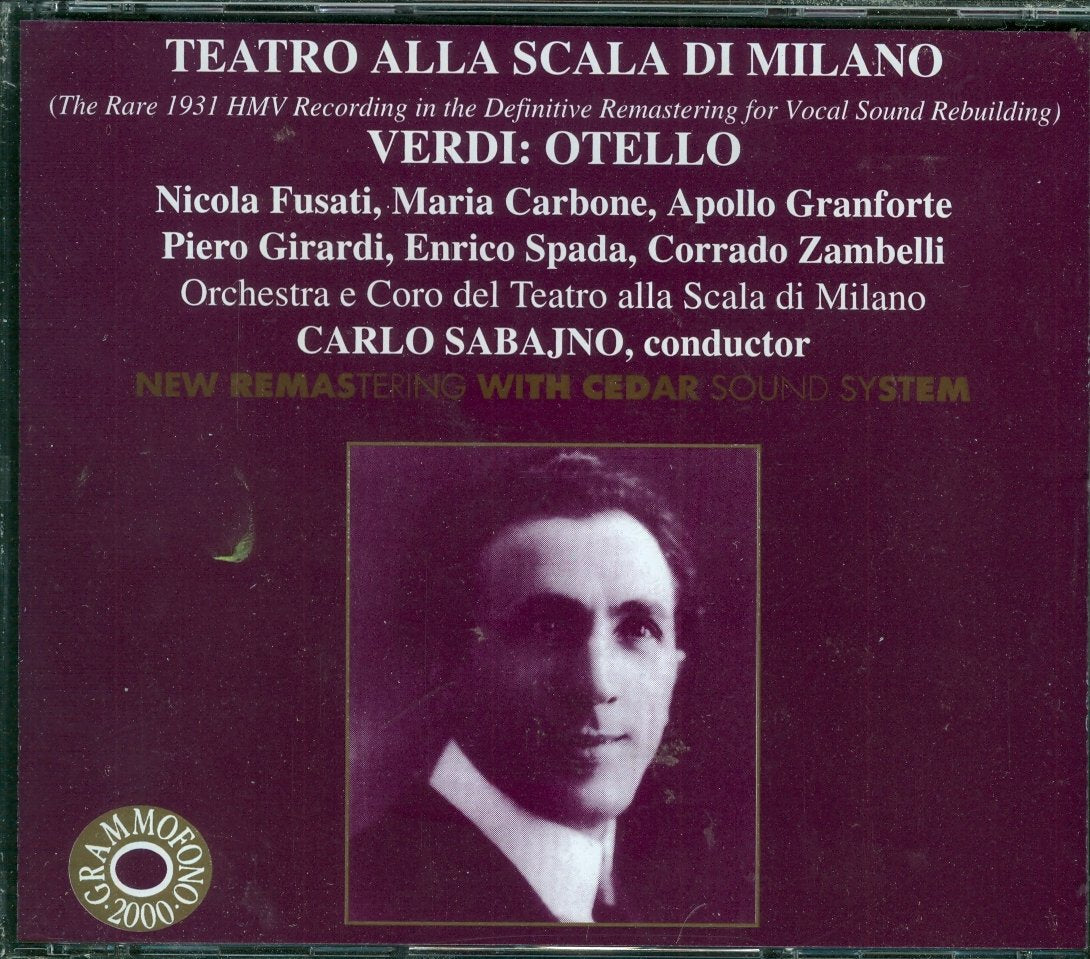 Giuseppe Verdi: Otello (Oper) (Gesamtaufnahme) (2 CD) Classical