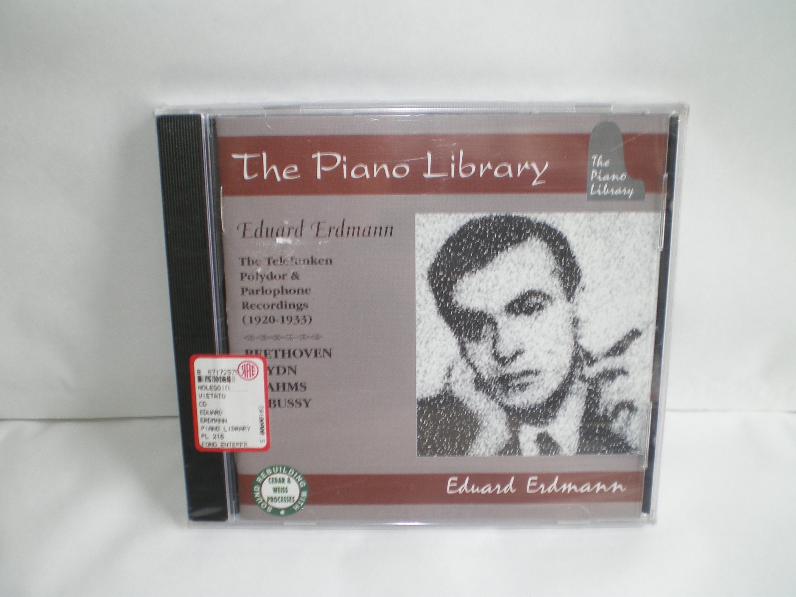 The Piano Library - Eduard Erdmann (Aufnahmen 1920-1933) Classical