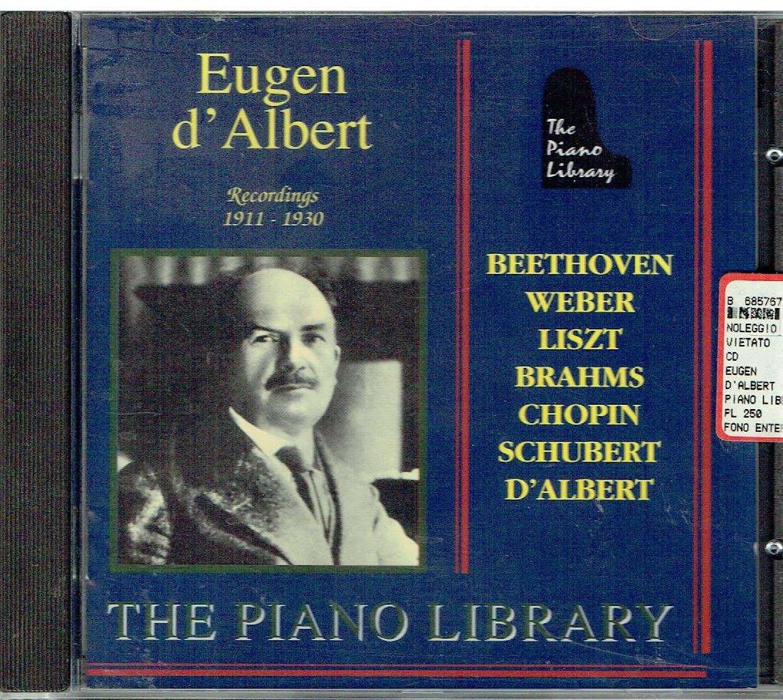 Albert: Piano Works cd