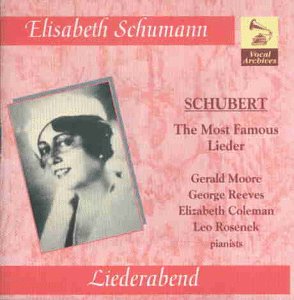 Product Image: Schubert: Liederabend. The Most Famous Lieder