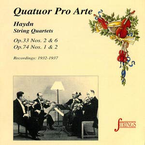Haydn: Streichquartette Op. 33 - Nos. 2 & 6 / Op. 74 - Nos. 1 & 2 Classical