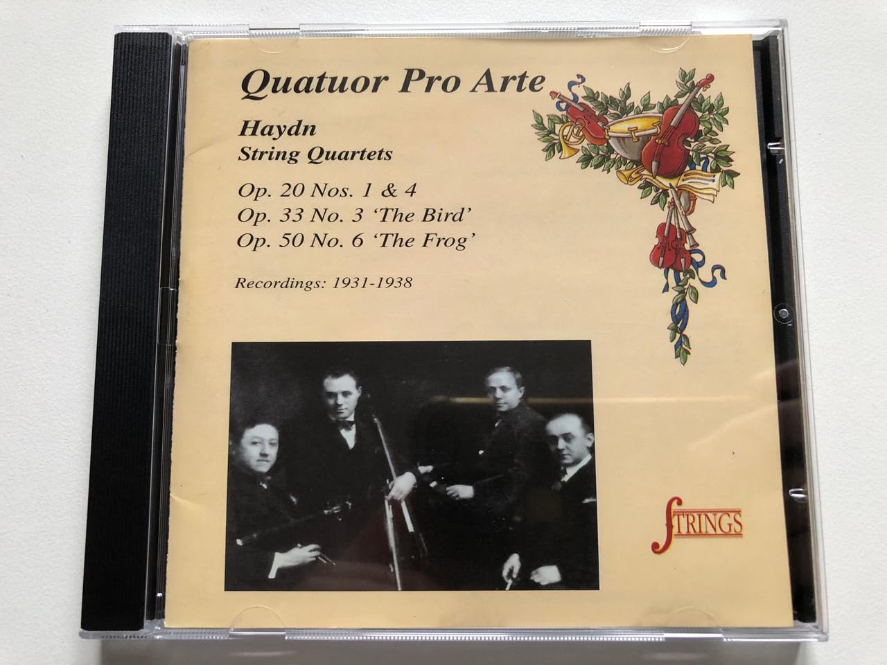 Haydn: String Quartets Op. 20 No. 1 & 4 / Op. 33 No. 3 "The Bird" / Op. 50 No. 6 "The Frog" Classical