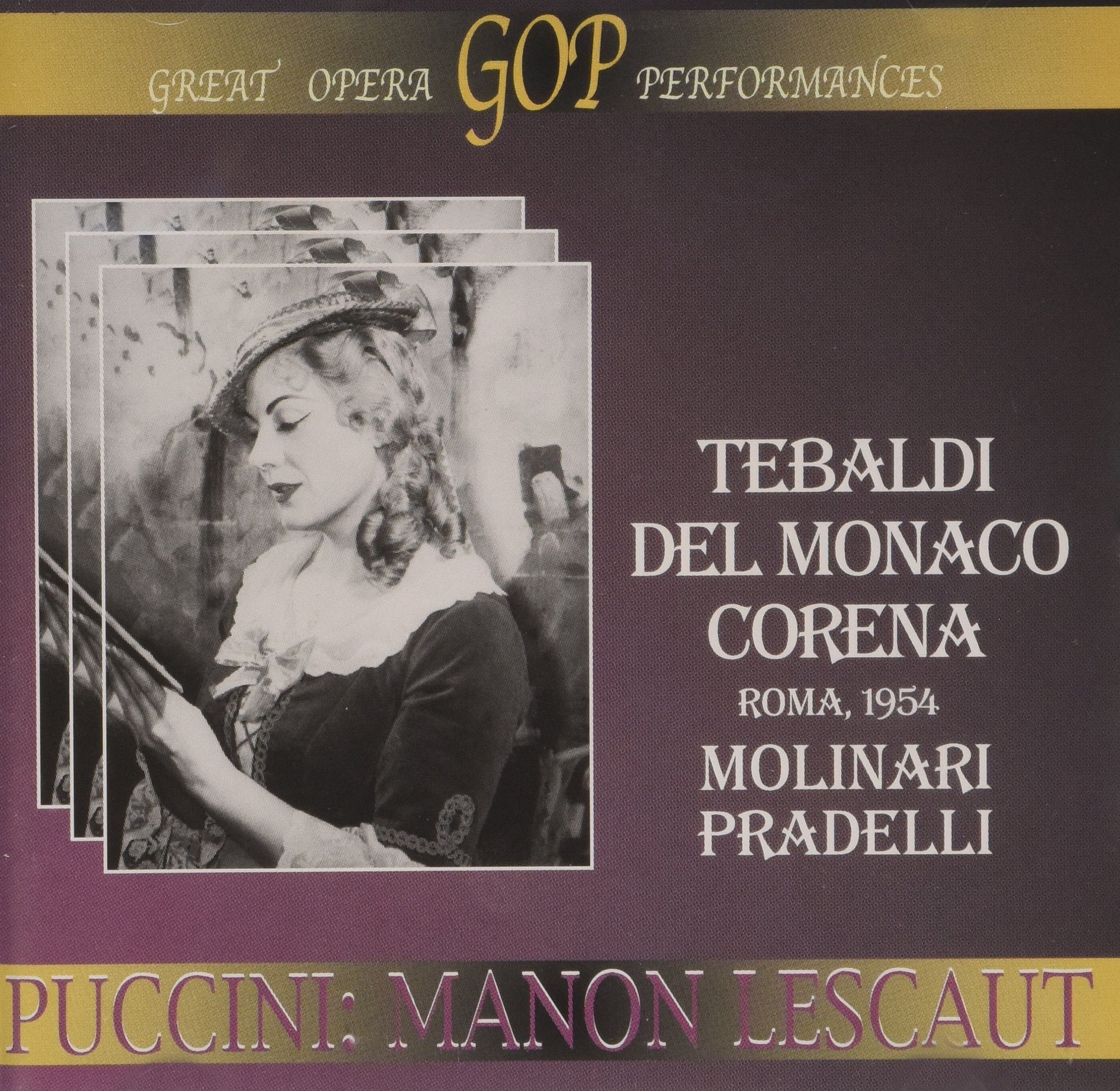 Puccini: Manon Lescaut (1954) cd