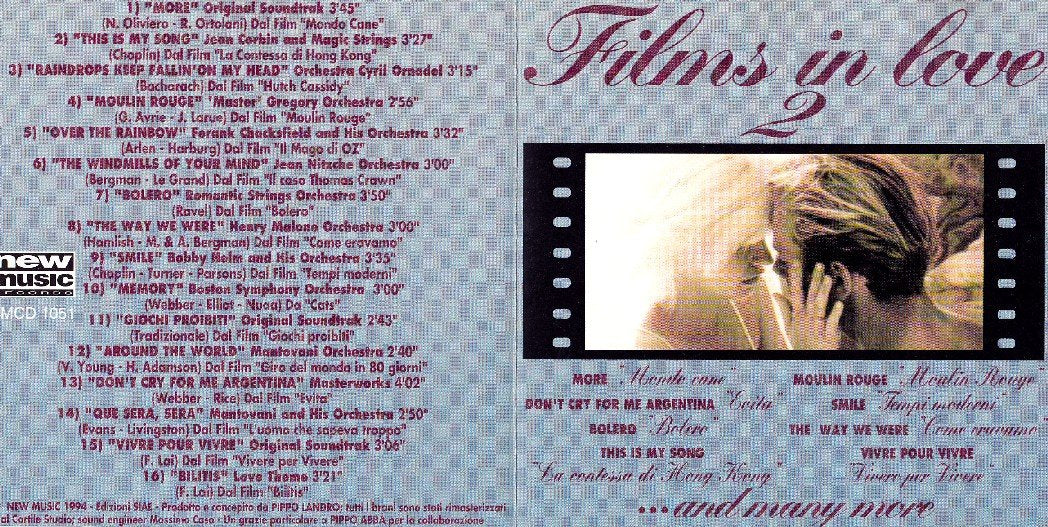 Product Image: FILMS IN LOVE 2 / OST