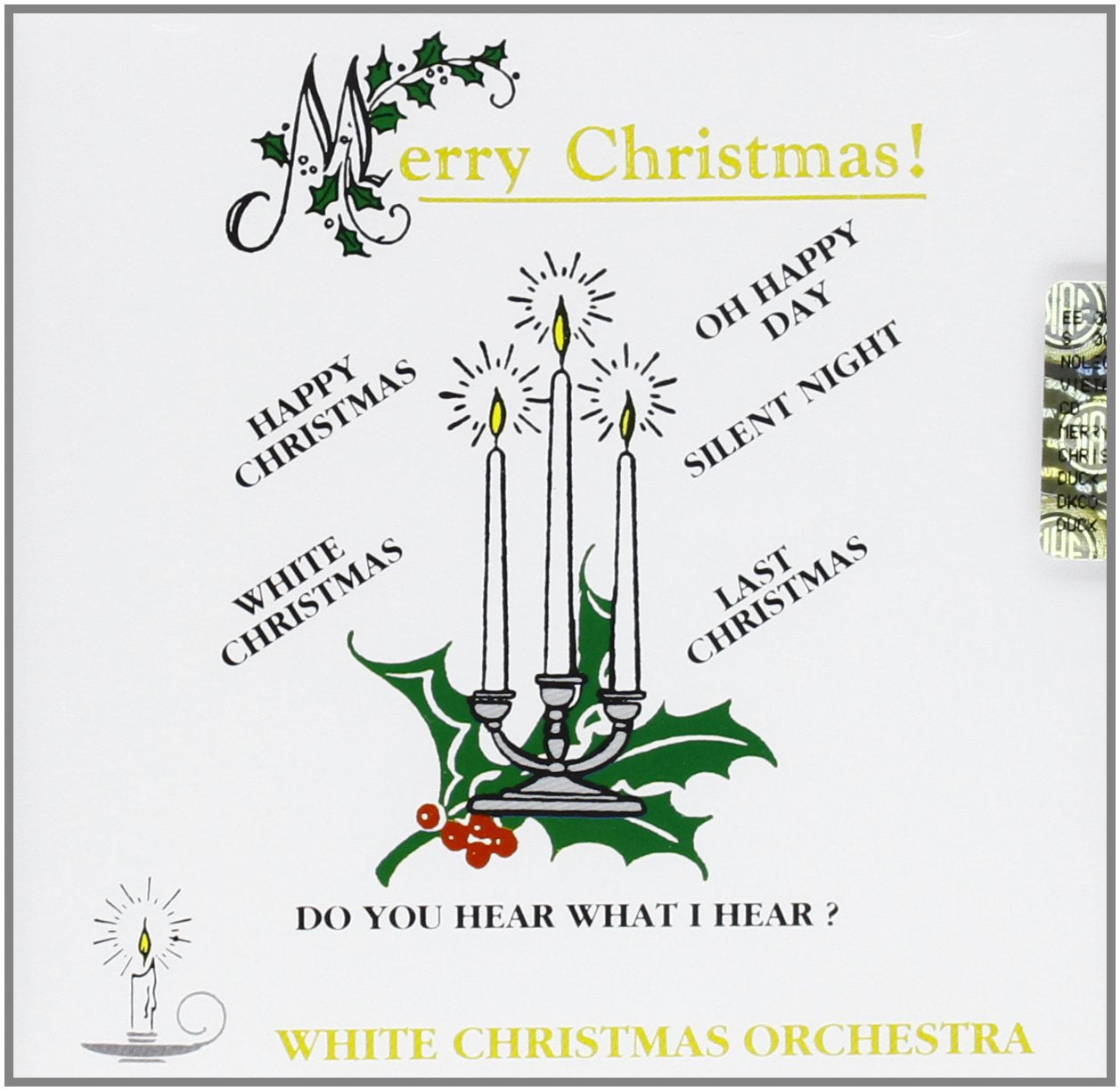 Merry Christmas!White Christmas Orchestra Pop