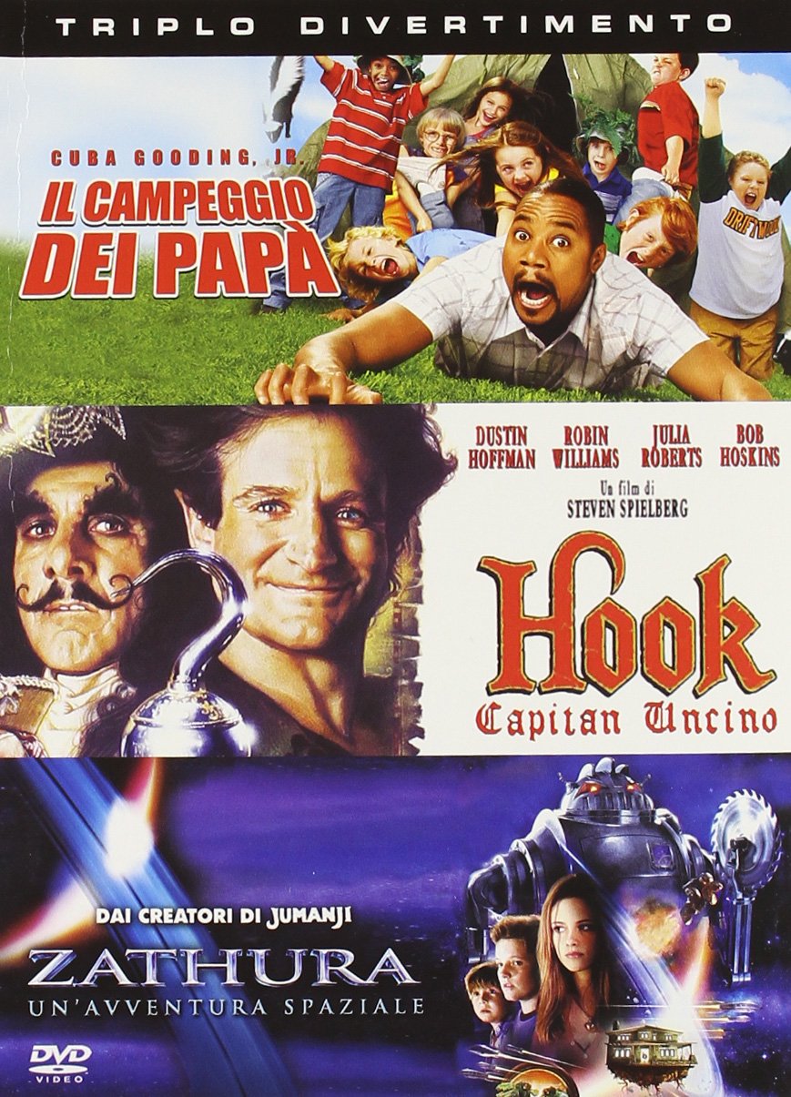 Hook - Capitan Uncino + Il campeggio dei papa' + Zathura - Un'avventura spaziale Movies
