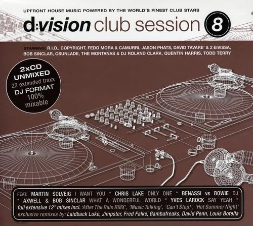 Vol. 8-d: Vision Club Sessions Pop