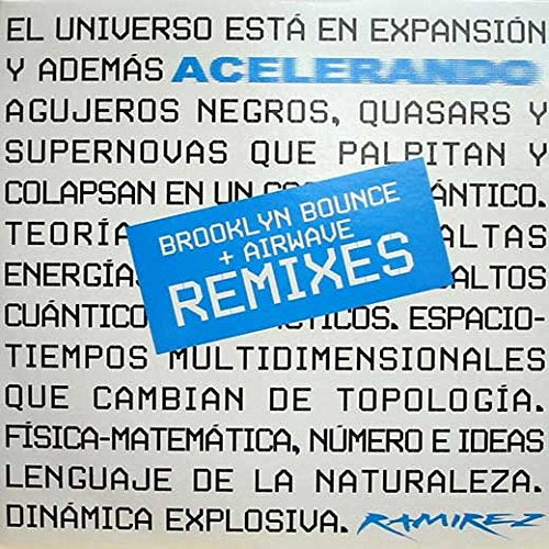Acelerando (Brooklyn Bounce Remix/Airwave Remix; I) / Vinyl Maxi Single Music