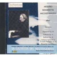 Chopin: Arturo Benedetti Michelangeli plays Chopin - Fantasie (op. 49) / Scherzo (op. 31) / Ballade (op. 23) / Andante Spianato (op. 22) / Mazurkas Classical