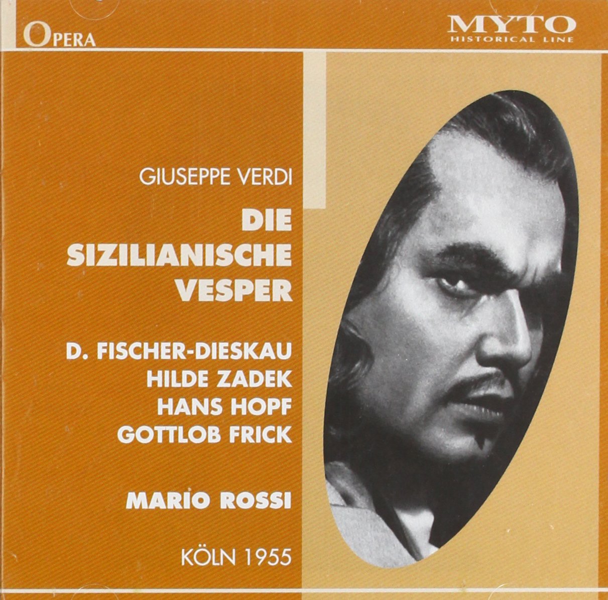 Die sizilianische Vesper (sunginGerman) cd