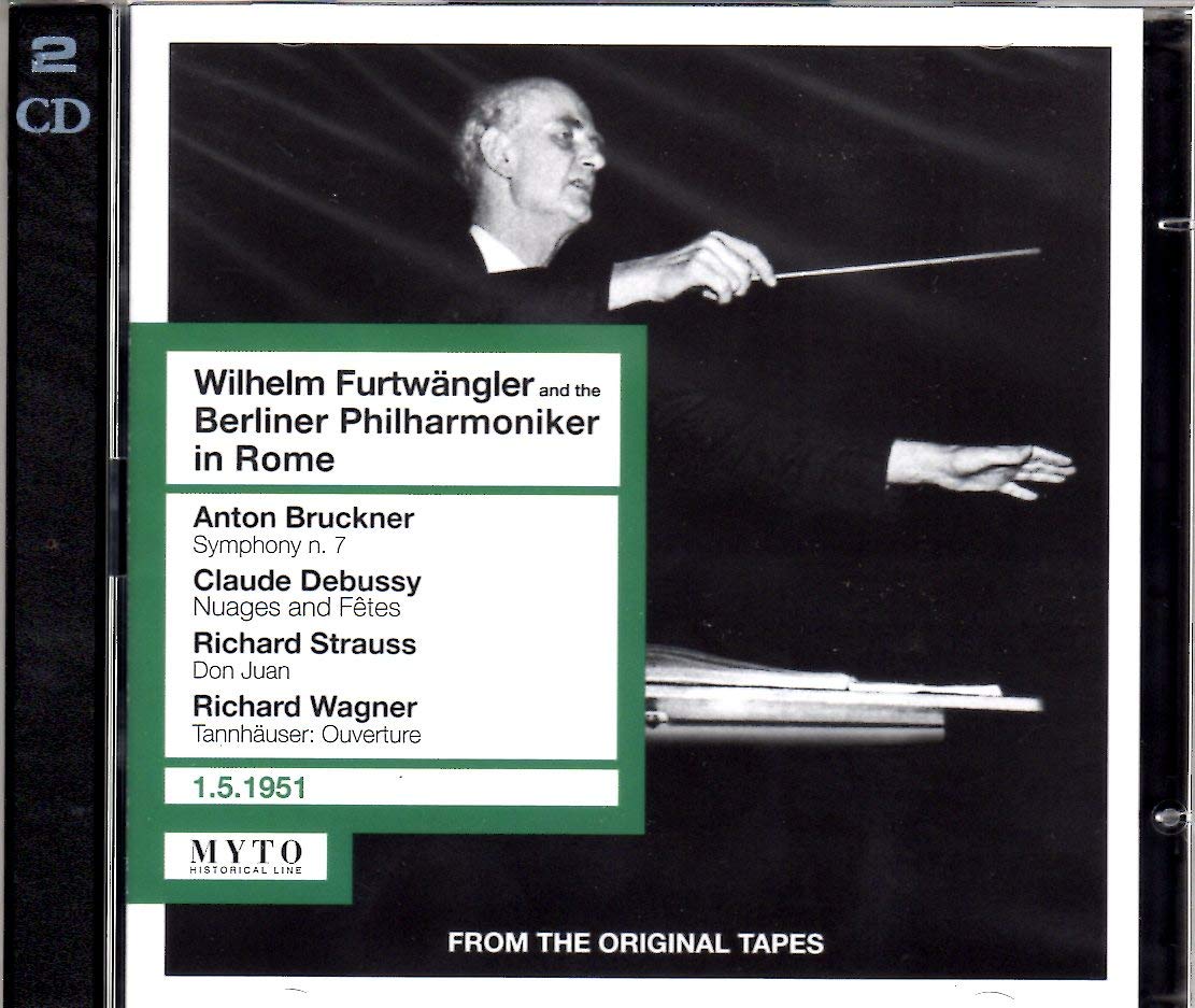 Wilhem Furtwängler Et Le Berliner Philharmoniker A Rome cd