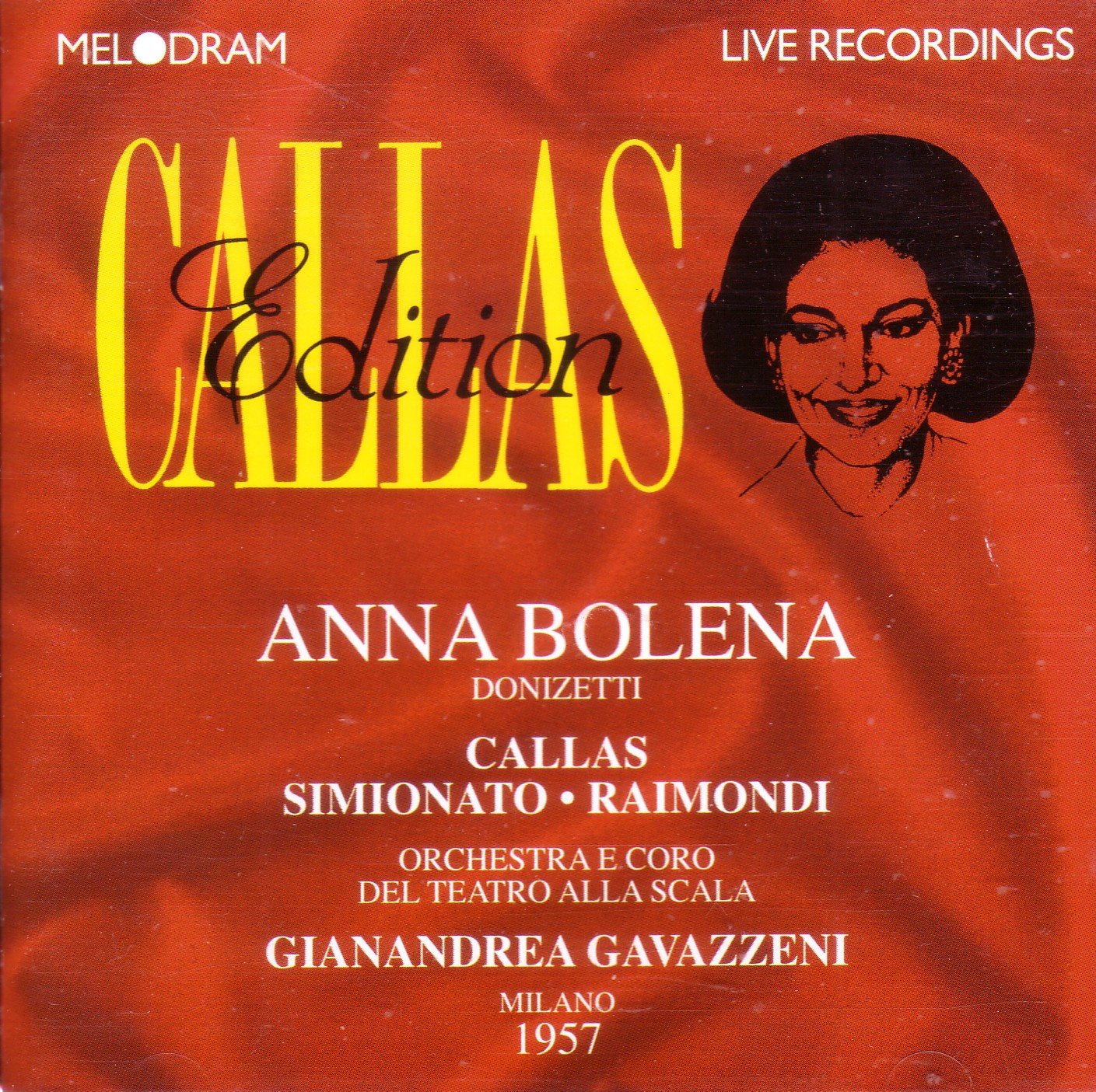 Donizetti: Anna Bolena (Milan, 14.4.1957) cd