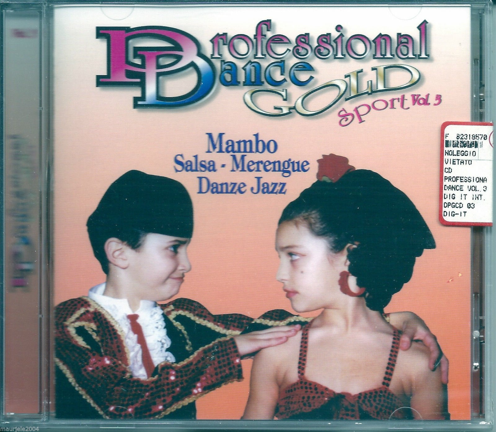 Professional Dance Gold Sport vol.3 Mambo, Salsa, Merengue e Danze Jazz Music
