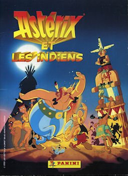Astérix - Panini - 1995 - Astérix et les Indiens (album d'images) - quasi-complet book