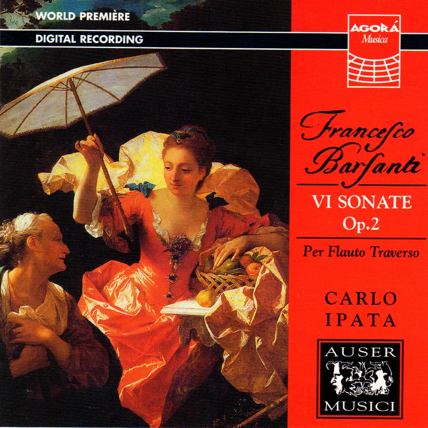 Barsanti: Blockflötensonaten op. 2 Classical