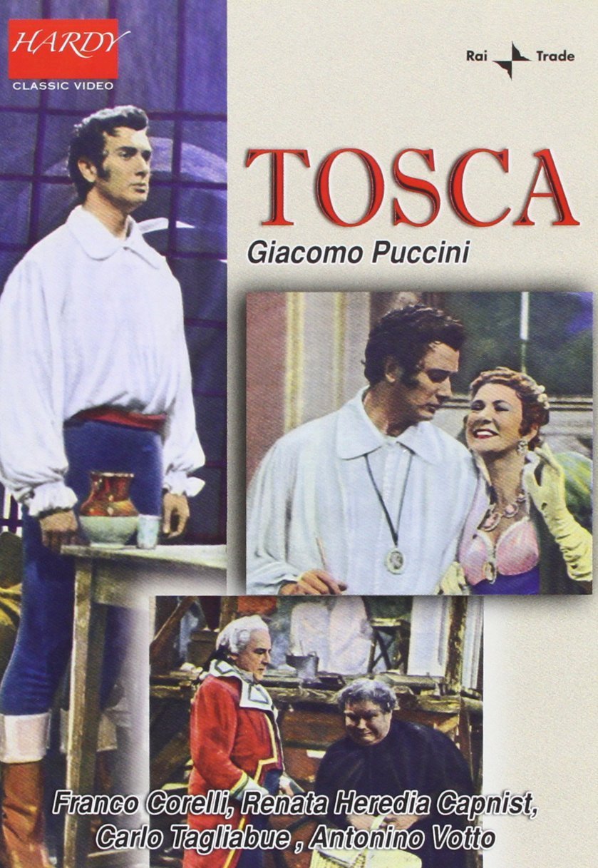 CORELLI / CAPNIST / RAI MILAN ORCH CHORUS / VOTTO TOSCA PUCCINI B&W SUB Films
