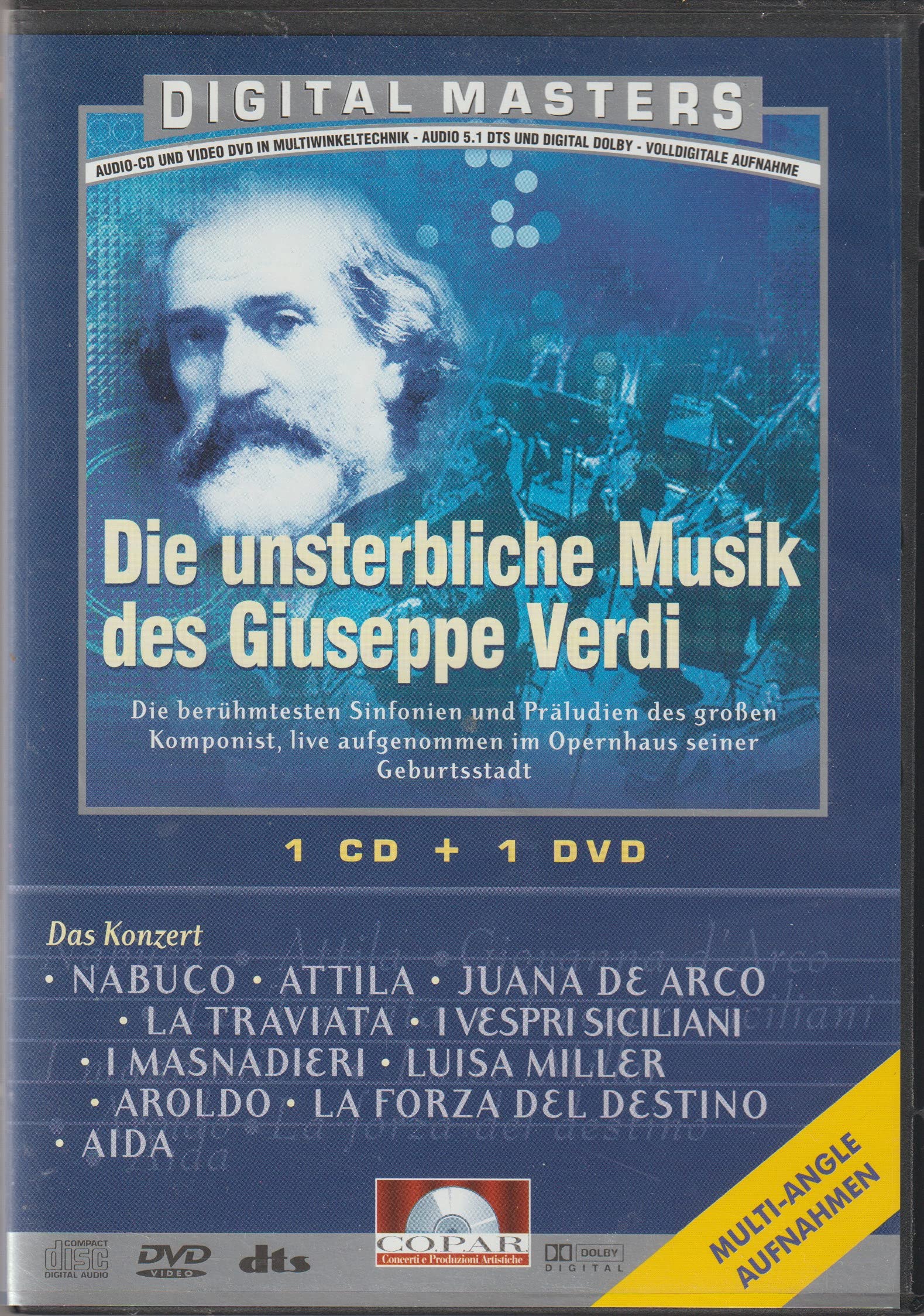 Die Unsterbliche Musik Des Giuseppe Verdi Music