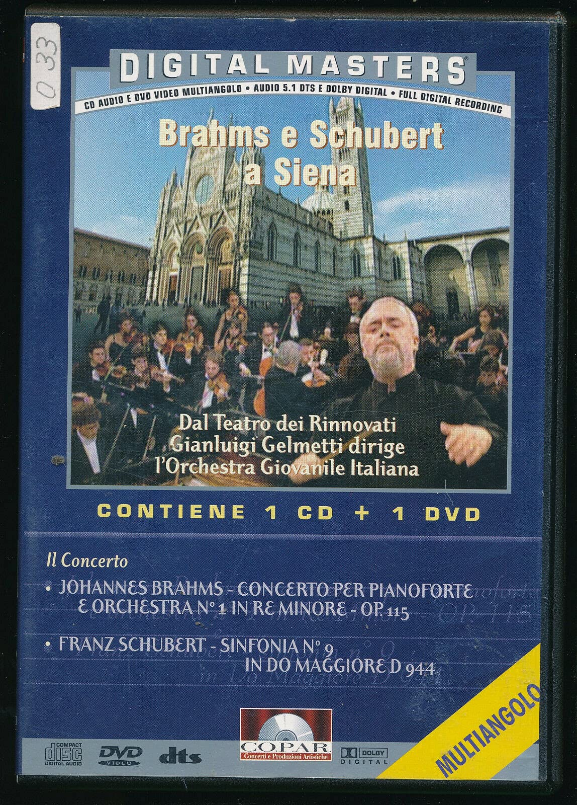 Gianluigi Gelmetti - Brahms und Schubert in Siena (+ Audio-CD) Music