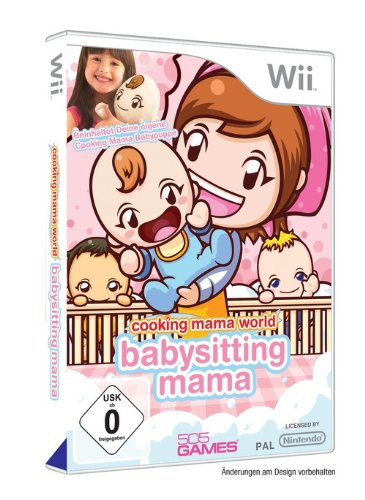 Cooking Mama World, Babysitting Mama, 1 Nintendo Wii-Spiel + Puppe PC
