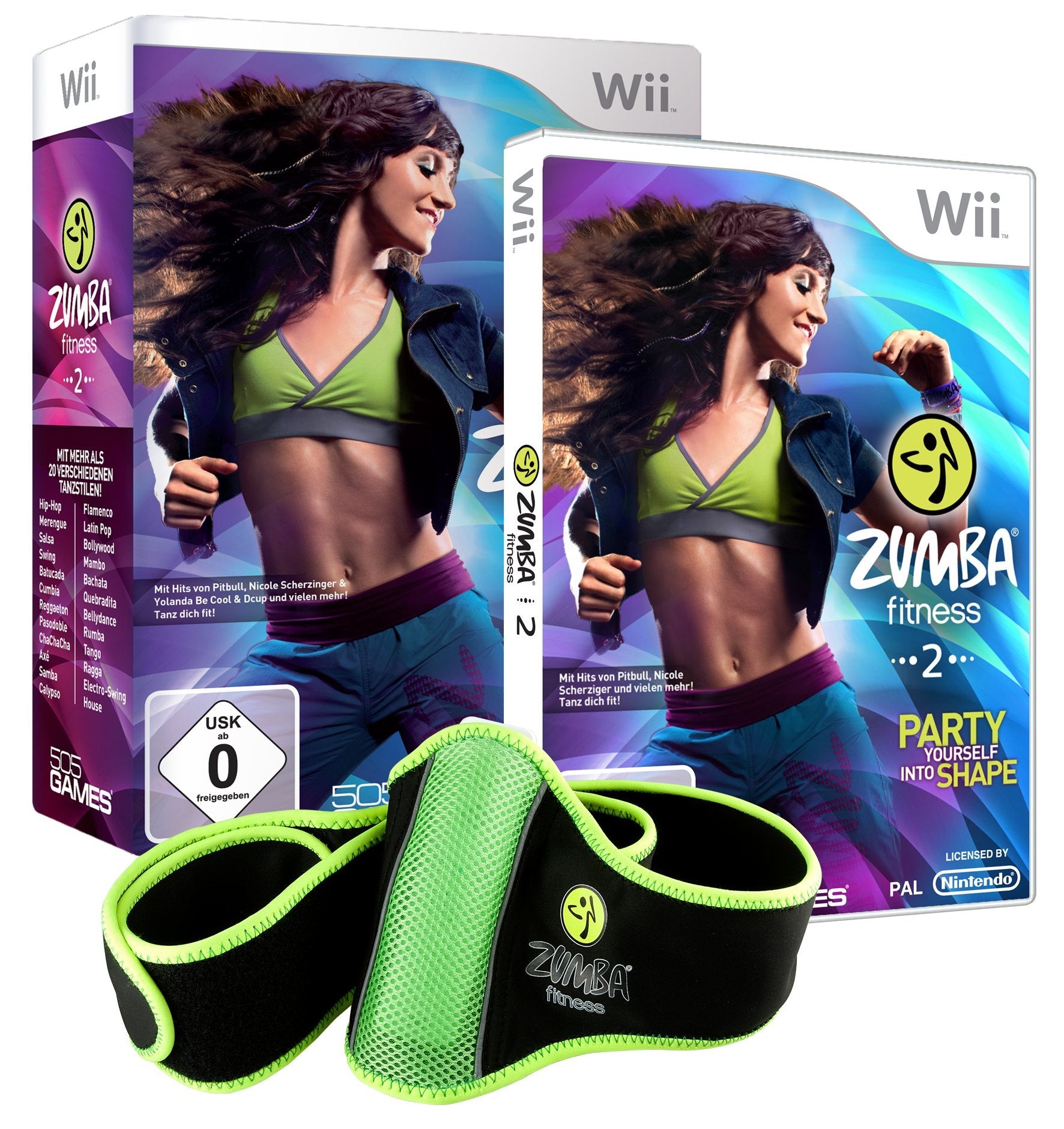 Zumba Fitness 2 (inkl. Fitness-Gürtel) Wii