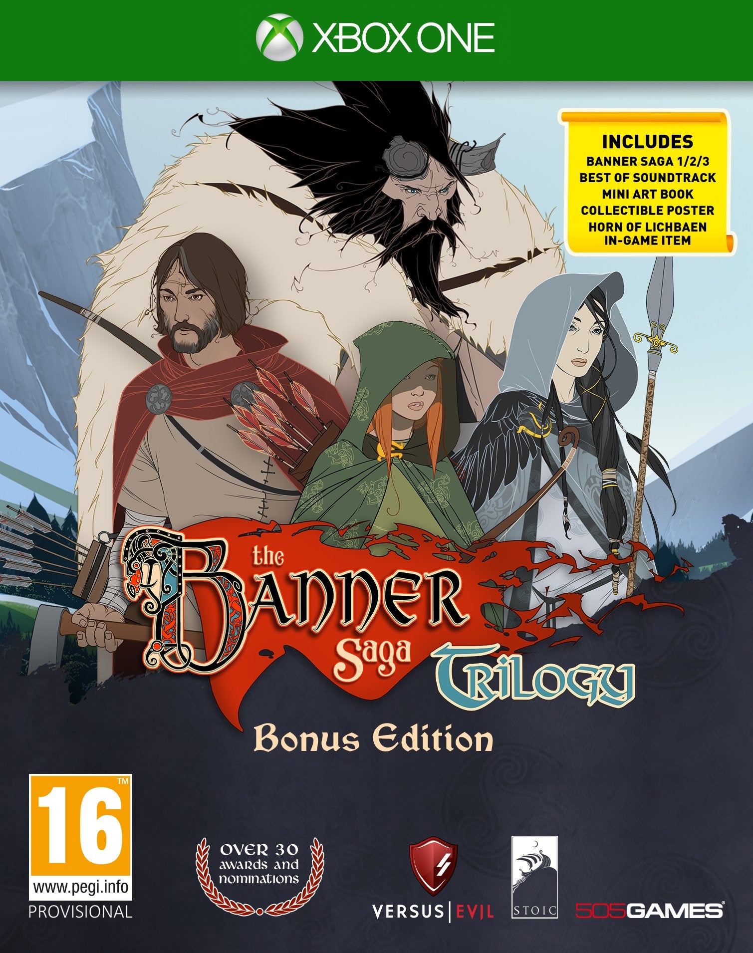 505 Games - The Banner Saga Trilogy Bonus Edition /Xbox One (1 GAMES) Xbox One