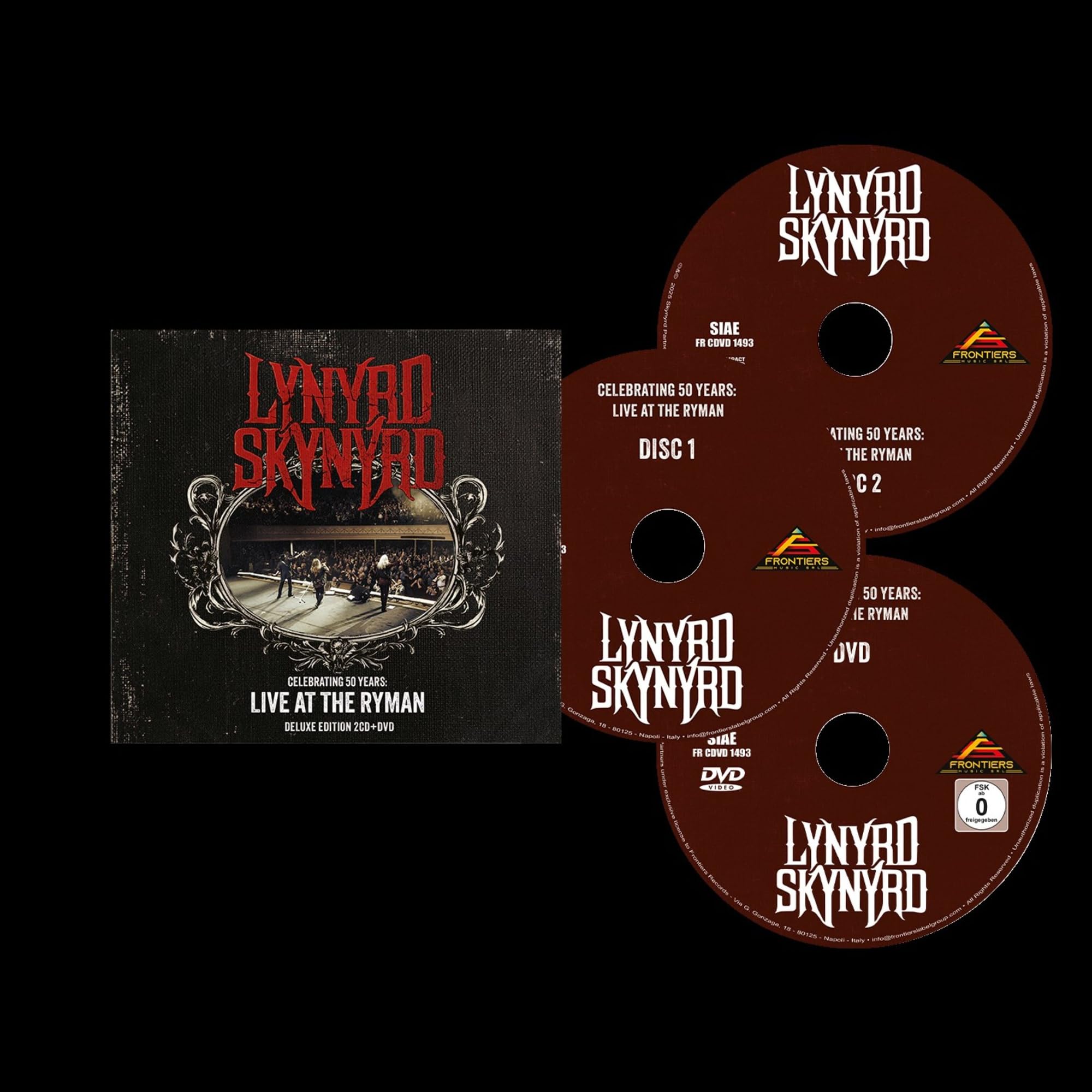 Celebrating 50 Years - Live At The Ryman (2CD+DVD) Rock
