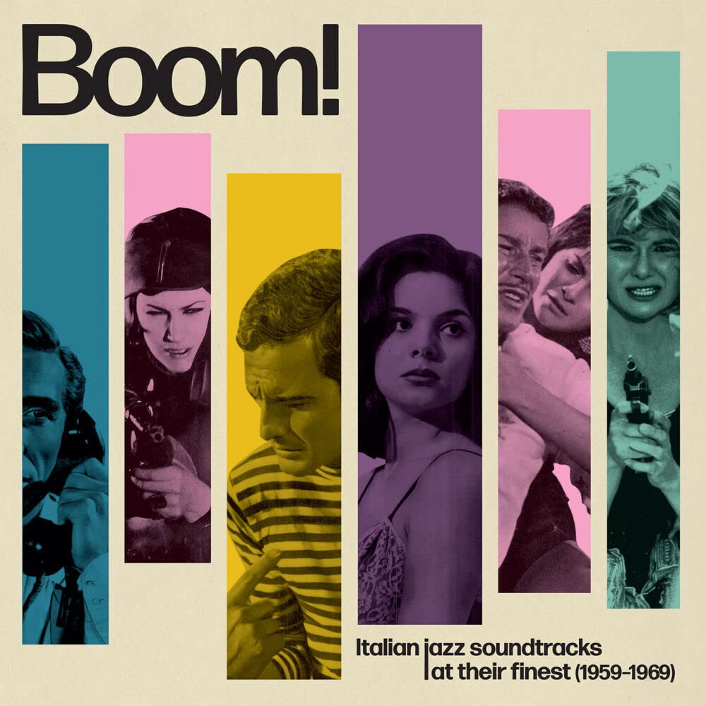 Boom! Italian Jazz Soundtracks At Their Finest (1959-1969),1 Audio-CD: Original Soundtrack Books