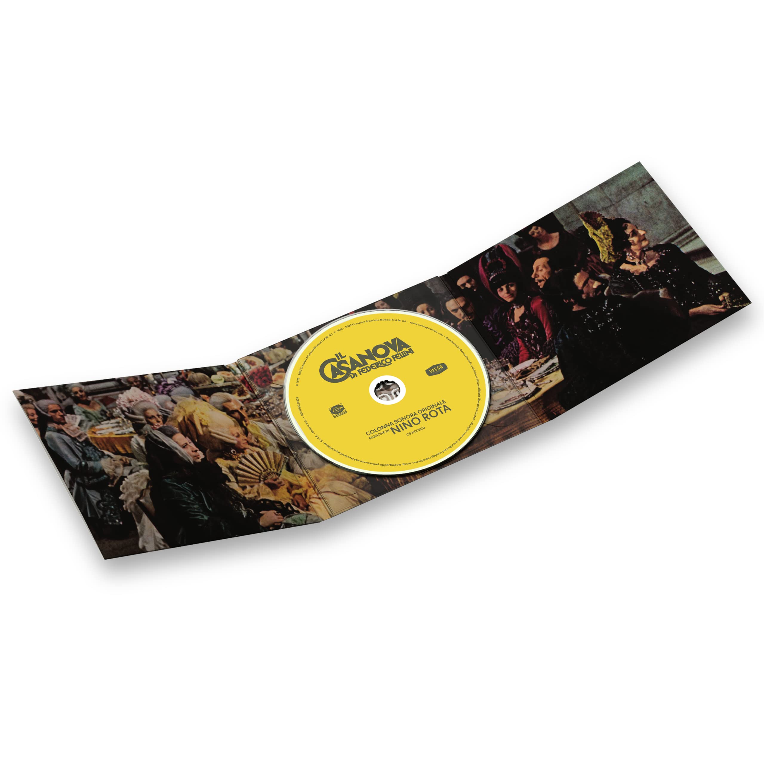 Filmmusik: Il Casanova Di Federico Fellini cd