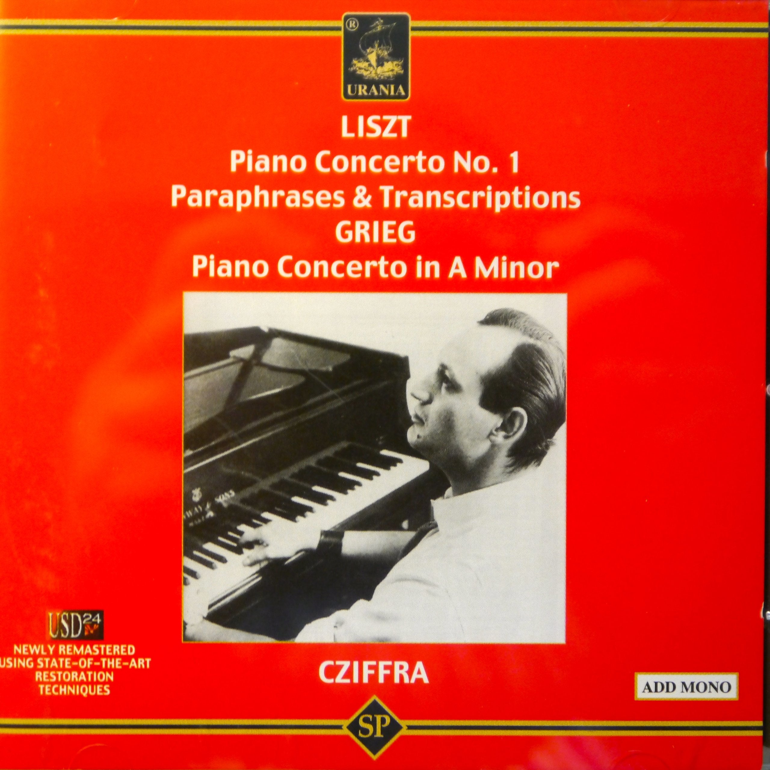 György Cziffra Spielt Liszt und Grieg Classical