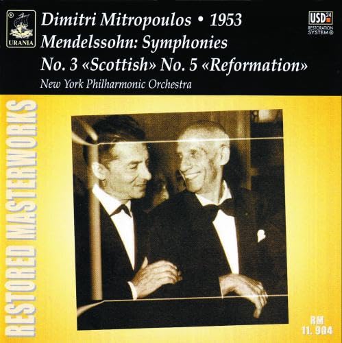 New York Philharmonic Orchestra / D - Mendelssohn: Symphony Nr.3 Scottis Classical
