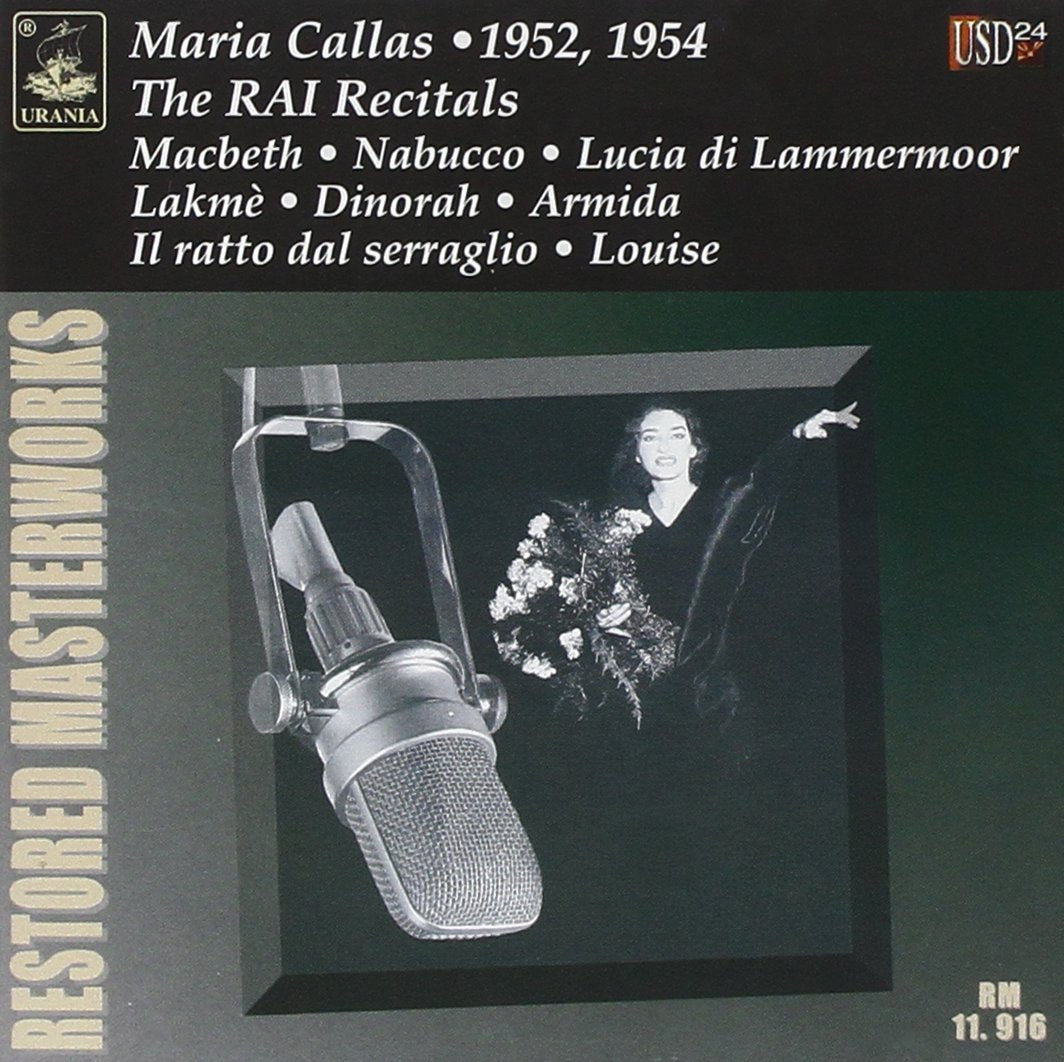 Maria Callas & Orchestra Sinfonica - Maria Callas 1952-1954: The Rai Rec Classical