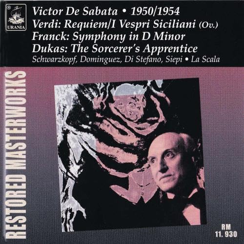 Schwarzkopf, Dominguez, Di Stefano, - Verdi: Messa Da Requiem + Franck: S Classical
