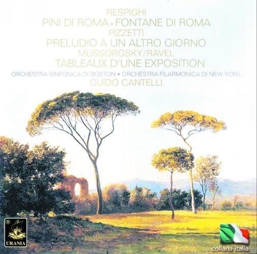 Respighi/Pizzetti/Mussorgsky (Cantelli, Boston So) cd