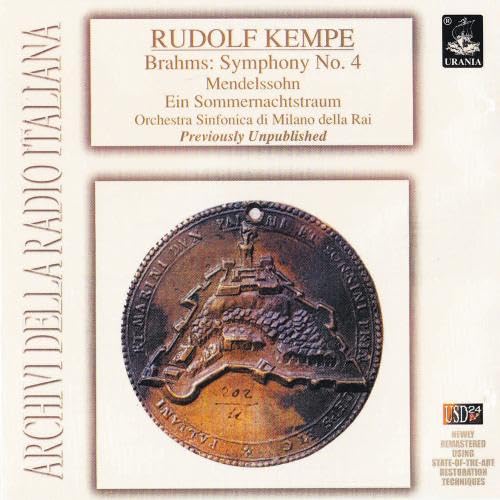Orchestra Sinfonica Di Milano Della - Brahms: Symphony No. 4, Mendelssohn Classical