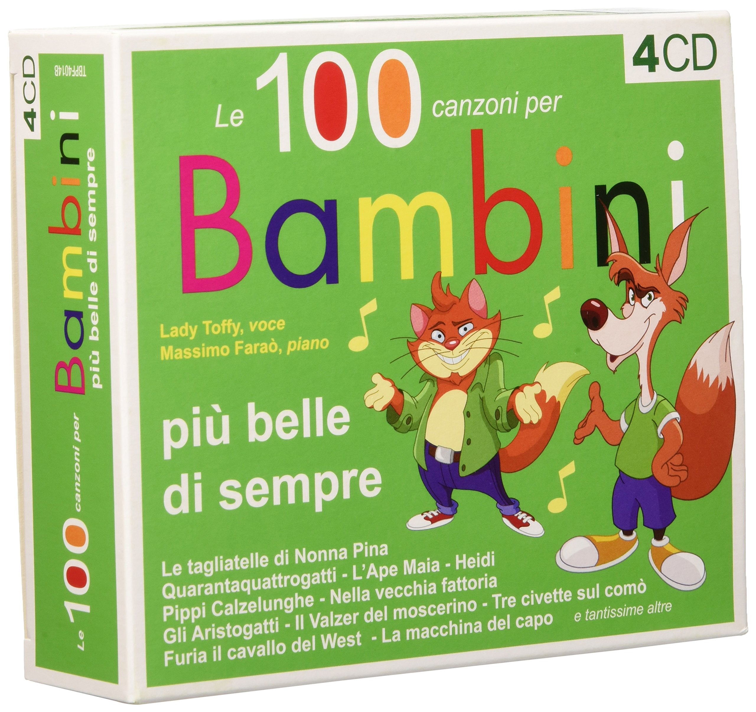 Le 100 Canzoni Piu Belle Per Bambini Music for Children