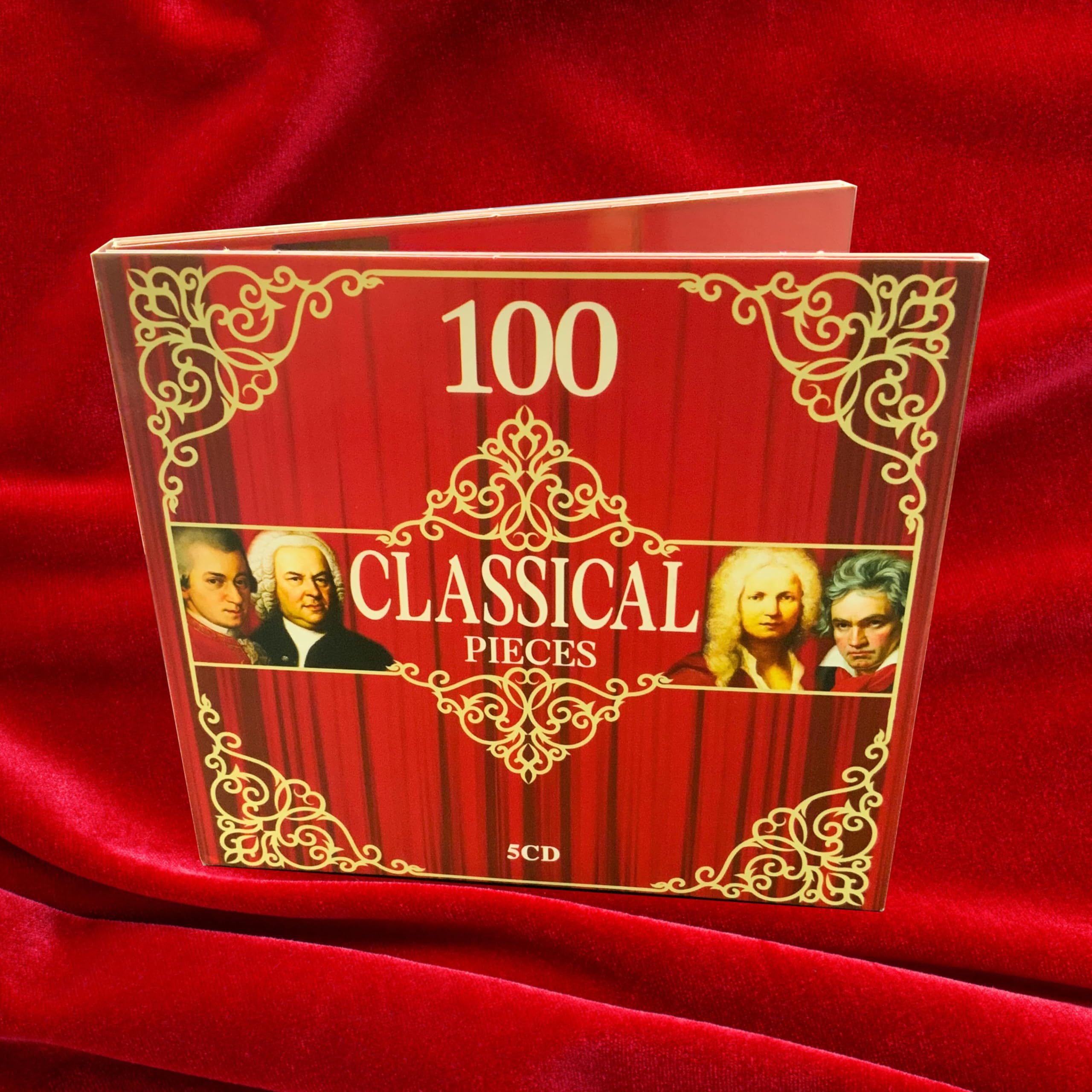 100 Klassische Musikstücke, Barock, Klassik, Romantik, Klavier- und Streichermusik, Mozart, Chopin, Bach Classical