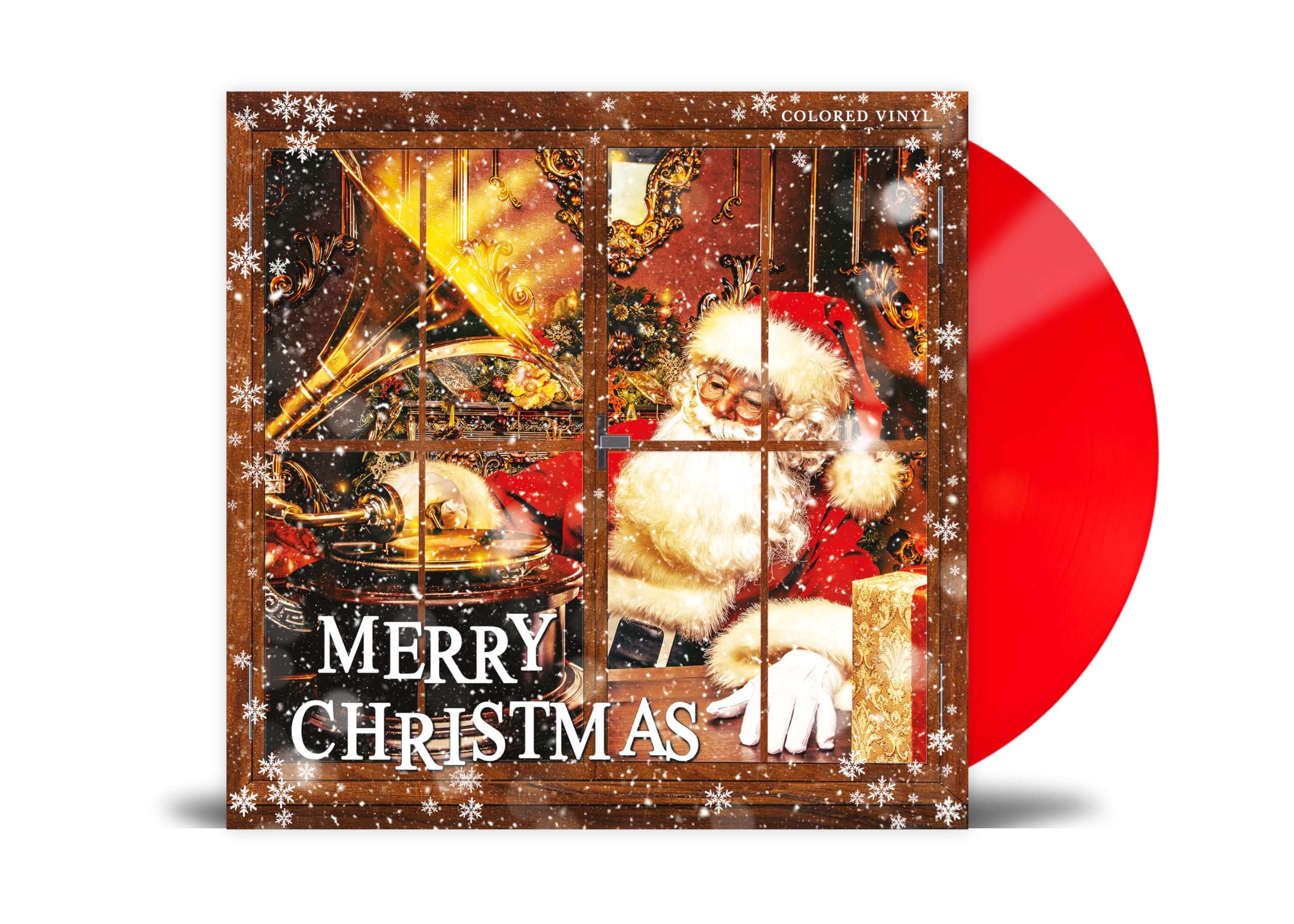 Merry Christmas Farbiges Vinyl - Rote Version (Remasterte LP) Louis Armstrong, Mahalia Jackson, Frank Sinatra, Miles Davis Sextet Other music genres