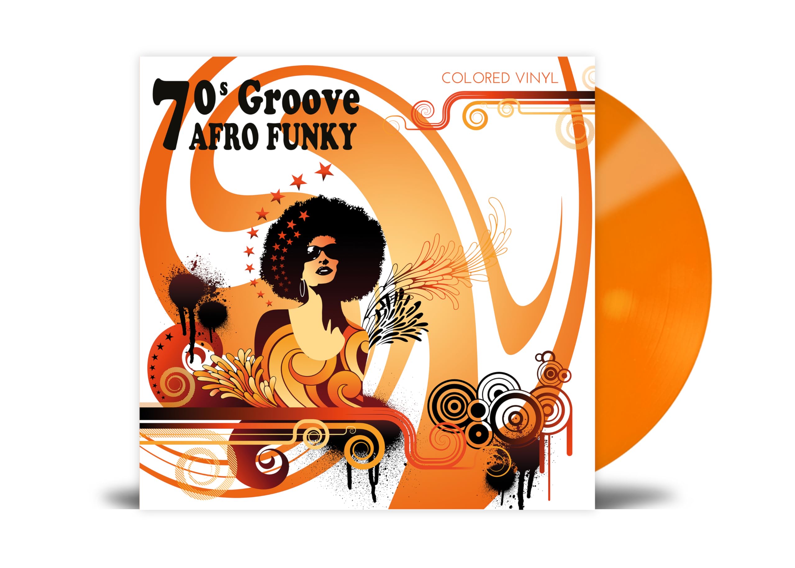 70s Groove: Afro Funky Coloured Vinyl - Orange - Lamont Dozier, Candido, Claudia Barry, Musik und Greatest Hits der 70er Jahre Funk, R&B & Soul