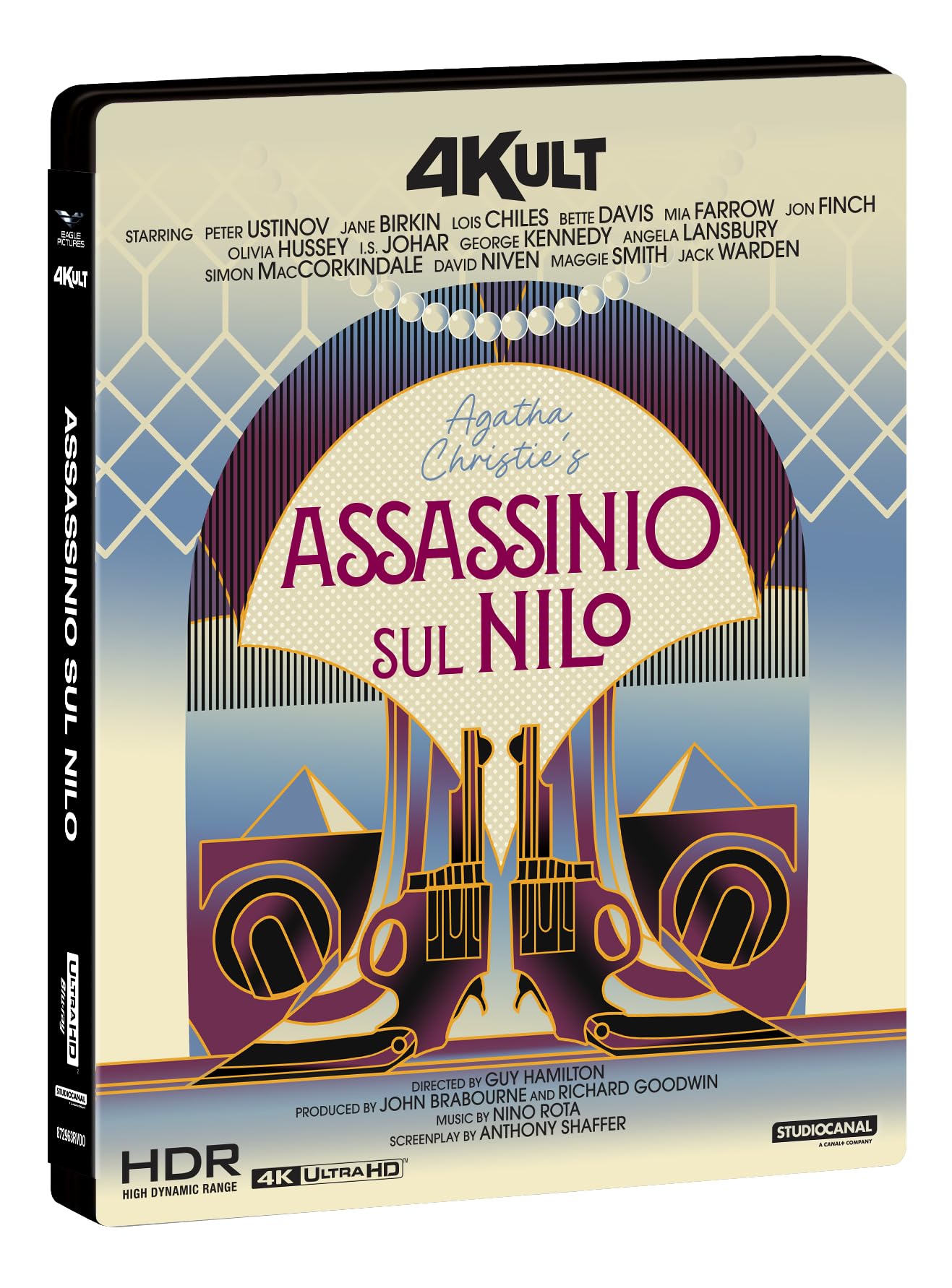 Blu-Ray 4K Uhd Assassinio Sul Nilo (1978) (4K Ultra Hd + Blu-Ray Hd) Films