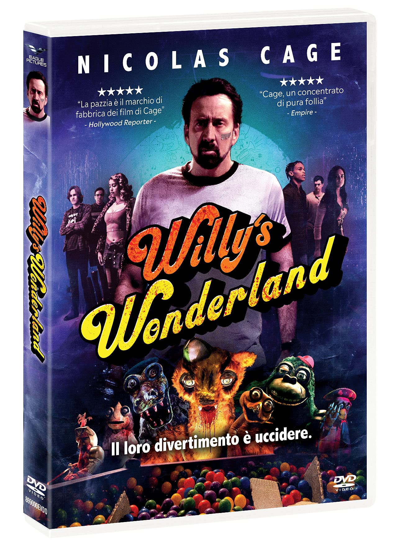 Willy's Wonderland dvd