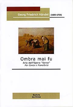 Ombra Mai Fu (Xerxes). Gesang, Klavier Sheet Music
