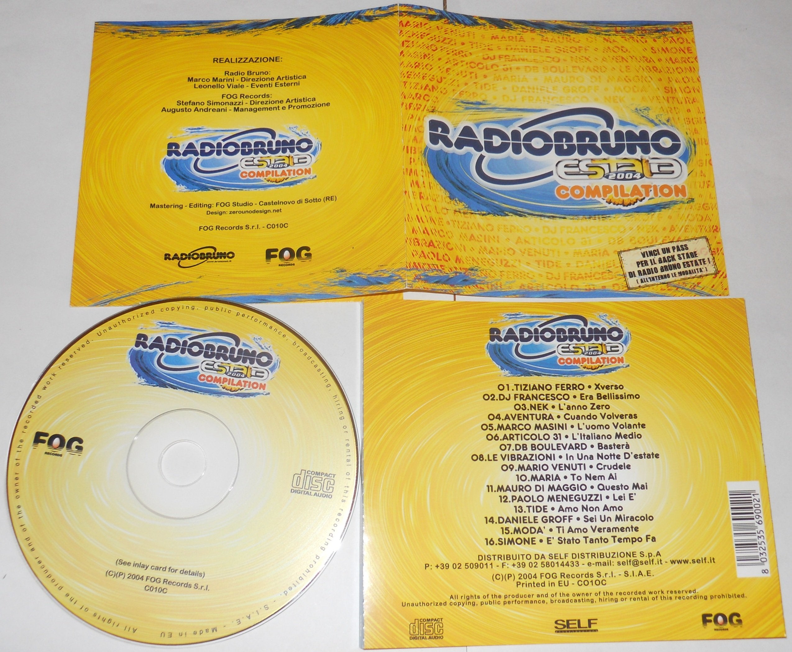 Radiobruno Estate 2004 Compilation Pop