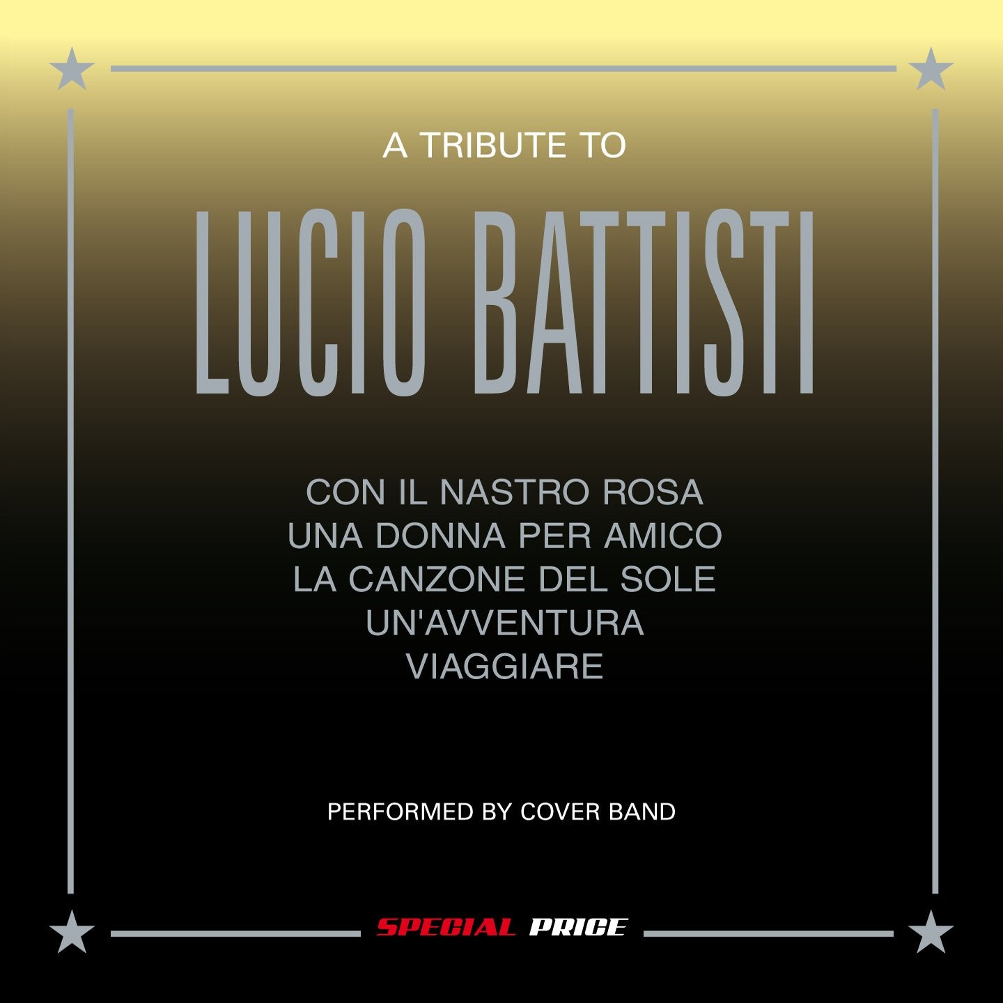 Tribute to Lucio Battisti Music